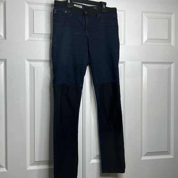 Ag Adriano Goldschmied Ally Colorblock Legging 28R READ - Picture 1 of 7